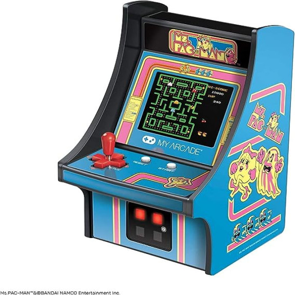 My Arcade - Micro Player 6.75 MS. Pac-Man Collectible Retro 